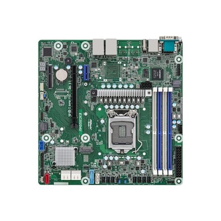 ASRock Rack E3C252D4U - moderkort - micro ATX - LGA1200-uttag - C252
