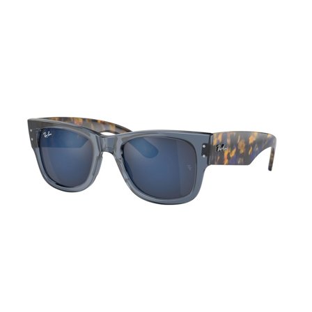 Ray-Ban Mega Wayfarer - Solbriller - Blå - RB0840S 6638O4 5121