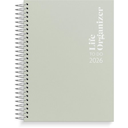 BURDE Life Organizer To Do 2026 - Lyreco - Almanackor och kalendrar - Temakalendrar - Hälsa