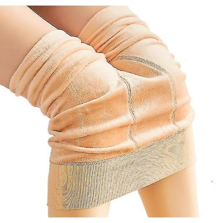 Termiske Strømpebukser til Kvinder Uigennemsigtige Fleeceforet Tykke Varme Strømpebukser XS-4XL [DB]