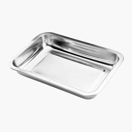 Spillplåt rostfri 31 5 x 21 5 cm