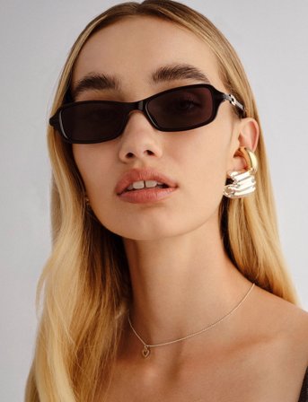 Le Specs Bamboozler - Black - ONE SIZE