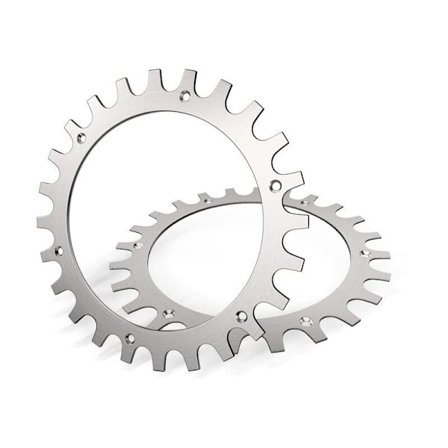 Worx Landroid Gräsklippare S/M Modell Rostfria Spikar, 2mm Tjocka, 205mm Hjuldiameter, Förbättrad Dragkraft