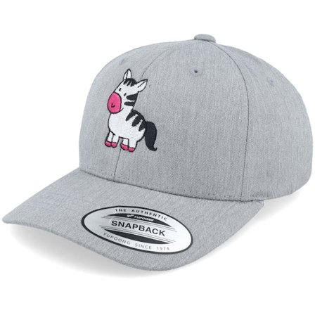 Kinder Kiddo Cap - Grau adjustable Cap - Kinder Baby Zembra Grey Adjustable @ Hatstore
