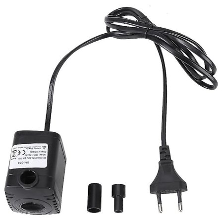 Nedsenkbar vannpumpe for fiskedam, akvarium, tankfontene - Mini og ultra stille (EU 220V) [db]