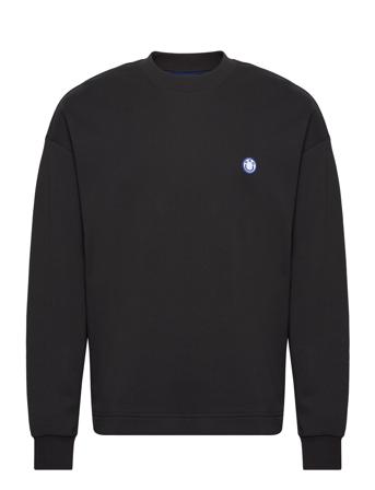 Ninnyo Tops Sweat-shirts & Hoodies Sweat-shirts Black HUGO BLUE