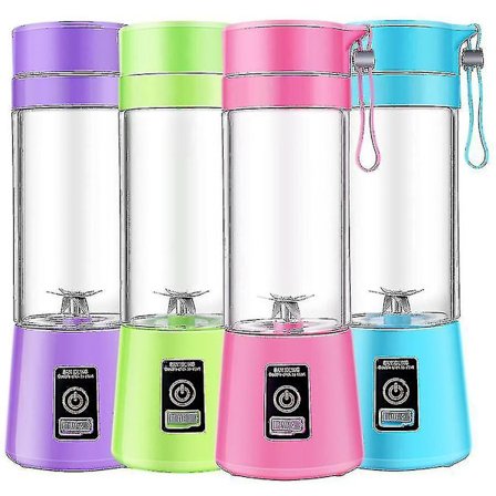400ml Bärbar USB Elektrisk Fruktjuicer Smoothie Maker Blender Skakare FlaskaBY