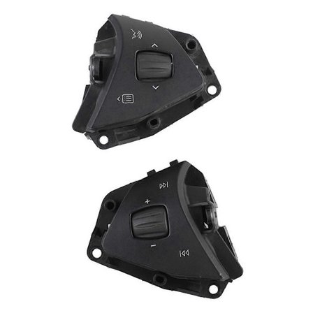 Ratt Scroll Hjul Stemmekontroll Kontrollknapp Kompatibel med Tesla Model S X 2016-2020 101324200-Perfet