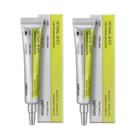 1-5X Celimax The Vita A Retinal Anti-Aging Shot Oppstrammende Booster Anti-Aldring | Poreminimering, Rynker og Fine Linjer, Fastere Hud, 15ml