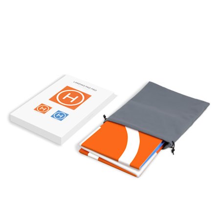 Drönare Landningsplatta, Universell Vattentät 50cm Vikbar Helikopterplatta för Mavic 2, för Mavic Mini 2, Air 2S/2 RC Helikopter