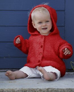 Strikkeoppskrift Babyjakke - Svarta Fåret