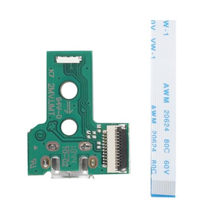 USB-laddningskort Port Socket Charger JDS-030 för PS4 Controller Flat Cable