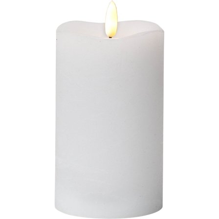 Star Trading - Batterilys 063-38 Vaxljus Flamme Hvit