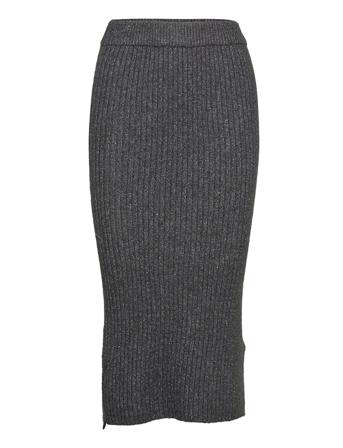 Vmrozina Knit Skirt Lcs Grey Vero Moda