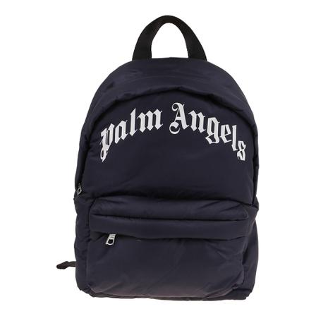 Palm Angels Rugzaks , Blauw , Heren , Maat: ONE Size Rugzakken