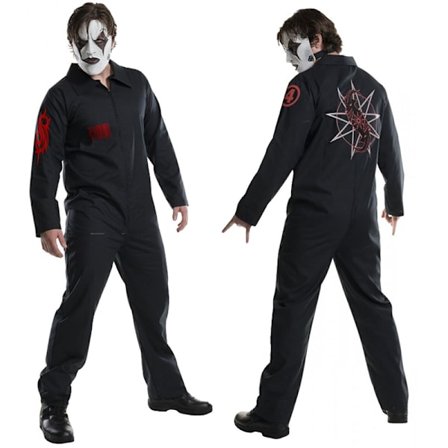 Band Slipknot Cosplay Kostume Løs Jumpsuit Halloween Slive Knot Band -4-FD-