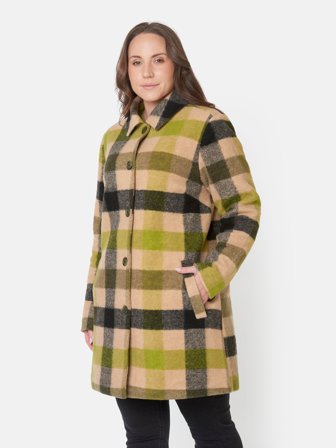 CISO - Frakke - Grøn / Sort - Ternet