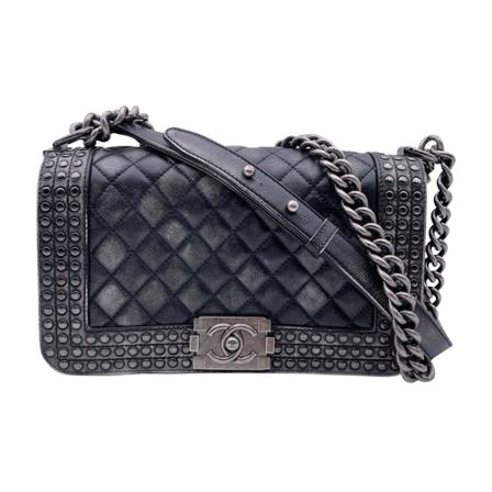Chanel Vintage, Cross Body Bags Grijs, Dames, Maat:ONE Size