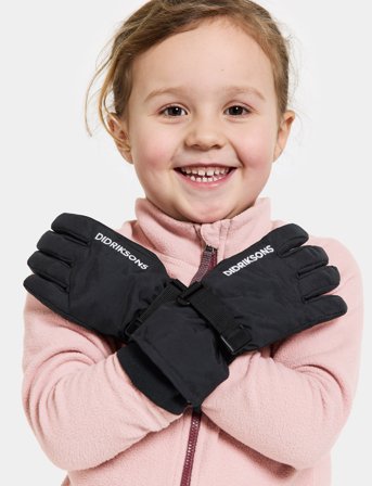 Didriksons Biggles Gloves 3 - Black - 6-8