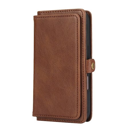 iPhone 16 - 2-i-1 Plånboksfodral med Lyxig Kvalitet och Praktisk Design!