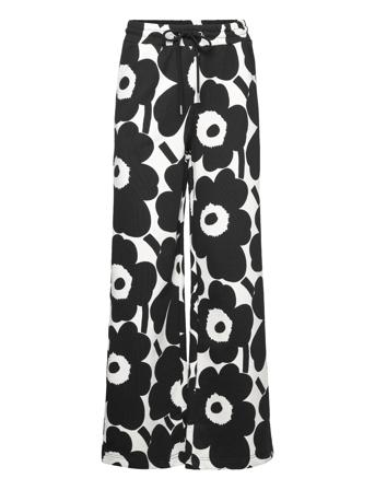 Varret Pieni Unikko 2 Joggebukser Pysjbukser Svart Marimekko*Betinget Tilbud