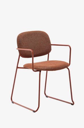 Kave Home - Spisestol - meli 2-pakning - Brun - Stoler - Fra Homeroom