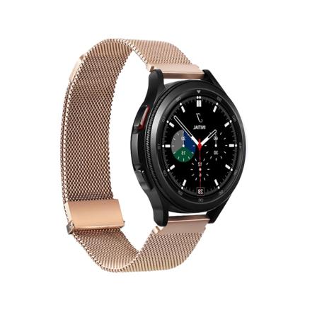 Metallista valmistettu ranneke, joka on yhteensopiva Samsung Watch5:n ja Watch4:n kanssa - 20 mm