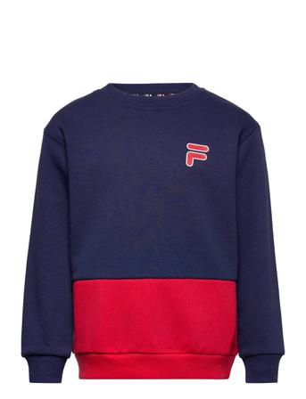 Binderup Crew Neck Sweat-shirt Genser Blå FILA