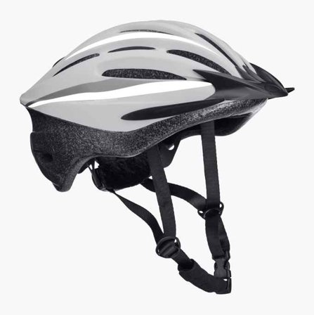 Cykelhjälm grå