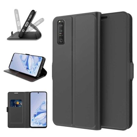 Sony Xperia 1 III Flipfodral Skin Pro V2 med Kortfack