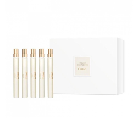 Chloé Coffret Atelier des Fleurs Coffret cont.: Cedrus Eau de Parfum 10 ml + Magnolia Eau de Parfum 10 ml + Jasmin Eau de Parfum 10 ml + Rose Eau de 