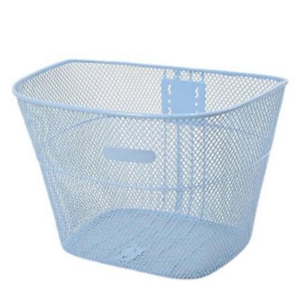 Polkupyörän kori ruuveilla, tukeva, monikäyttöinen tavaroiden säilytys, metallinen, suuri kapasiteetti, pyöräilykori, opiskelijan pyörätarvikkeet