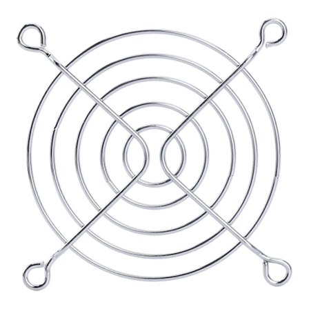 Tuuletin suojaritilällä 8cm Dia Rautaverkko Turvaritilä tietokoneelle kotelotuulettimille-