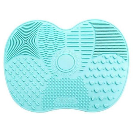 Makeup Børste Rengørings Måtte Grøn