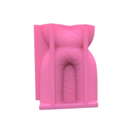 Telysholder Resin Form, Lysestake Silikonform U-Epoksy Resin Støpeform for Godteriboks Hjemmebord Dekor