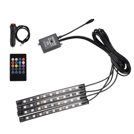 Neon Light Foot Strip Light Kit 36LED FJERNKONTROLL CIG 36LED FJERNKONTROLL