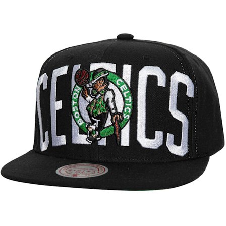 Mitchell & Ness Snapback Caps FULL FRONTAL Boston Celtics