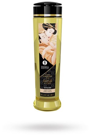 Erotisk Massageolja Vanilj - 240ml - Vuxen.se - Oljebaserad massageolja