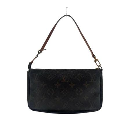 Louis Vuitton Vintage Pre-owned Pochette Accessoires Monogram Taske Brun, Dame Vintage Tasker, Størrelse: ONE Size