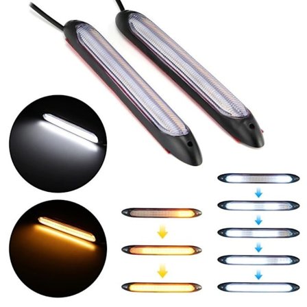 DRL FLEX LED-päiväajovalot + dynaamiset suunnat + WOW