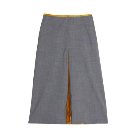 Max Mara Weekend Midi Skirts Grå, Dame