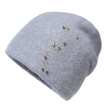 Damehat Koldt vejr Krystalhat Termisk hue Grå
