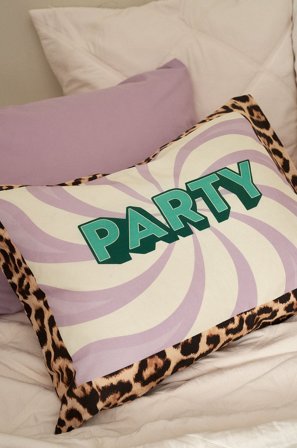 &Home - Örngott Panelprint - Lila - Örngott - 50X60 - Från Homeroom