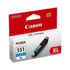 Canon CLI-551 XL Cyan bläckpatron