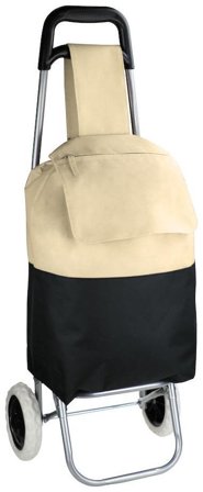 Derby of Sweden Sky Shopper Taske 27 l, aftagelige hjul, sand Sand, Tøj