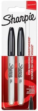 SHARPIE Marker F Rundspitze schw. 2