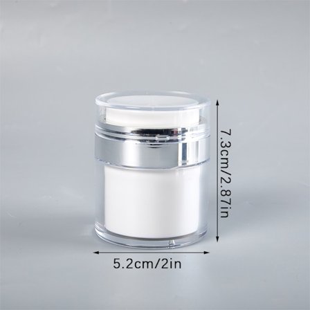 15/30/50 ml Vacuum Airless Pump Jars Kosmetiikkasäiliö