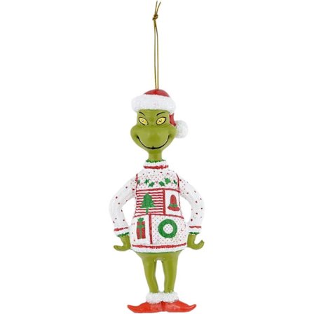 Julepynt med Grinch - Juletrærhengende Dekorasjon Figur Smykke -sz.11977