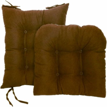 Café Gungstol Kudde Set, Halkfria Gungstolskuddar med Band, Mjuka Tjocka Sittdynor för Inomhus Kontor Hem