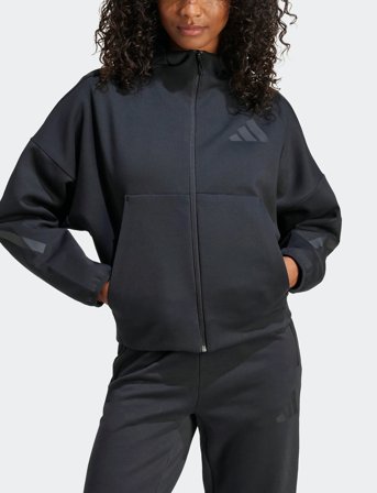 adidas Sportswear W Z.n.e. Fz - Black - L